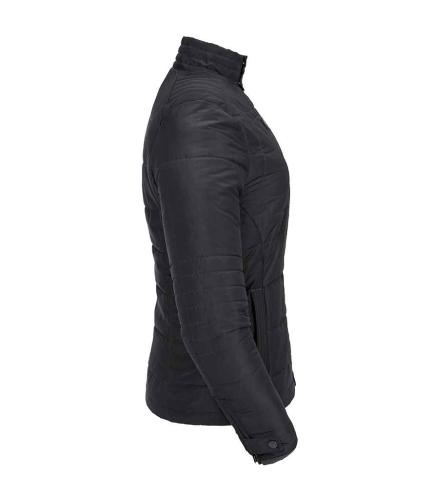 Russell Ladies Cross Padded Jacket - BLK - S
